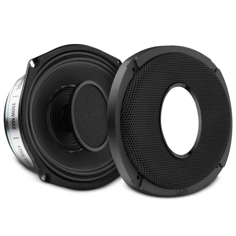 DS18 6x9 175 Watts RMS 4ohm Mid-Range Shallow Grill Included - PRO-HY69.4MSL - front view