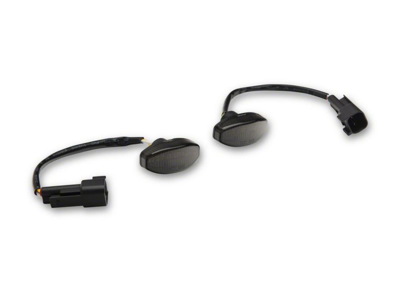Raxiom 10-20 Ford F-150 Raptor Axial Series LED Front Fender Flare Lights- Smoked - T543143