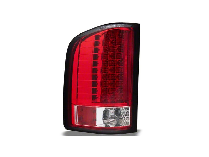 Raxiom 07-13 Chevrolet Silverado 1500 LED Tail Lights- Chrome Housing- Red/Clear Lens - S112738 - close-up view 6