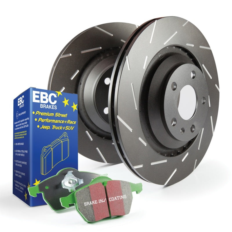 EBC S2 Kits Greenstuff Pads and USR Rotors - S2KF1831