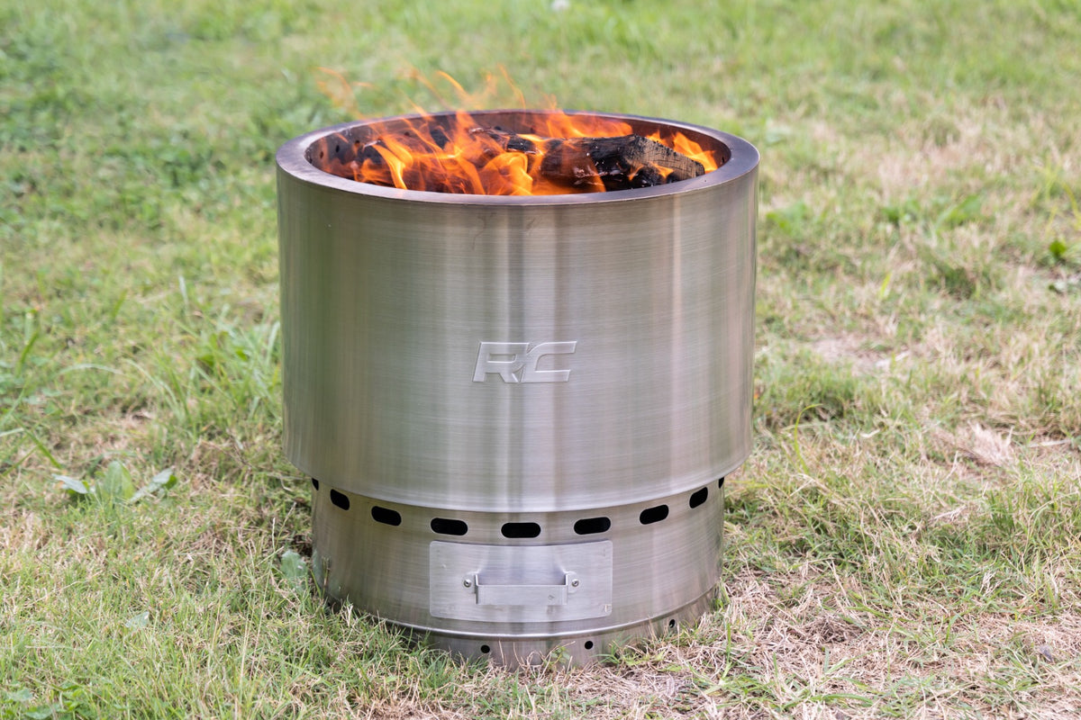 Smokeless Fire Pit | Stainless Steel | With Carry Bag
