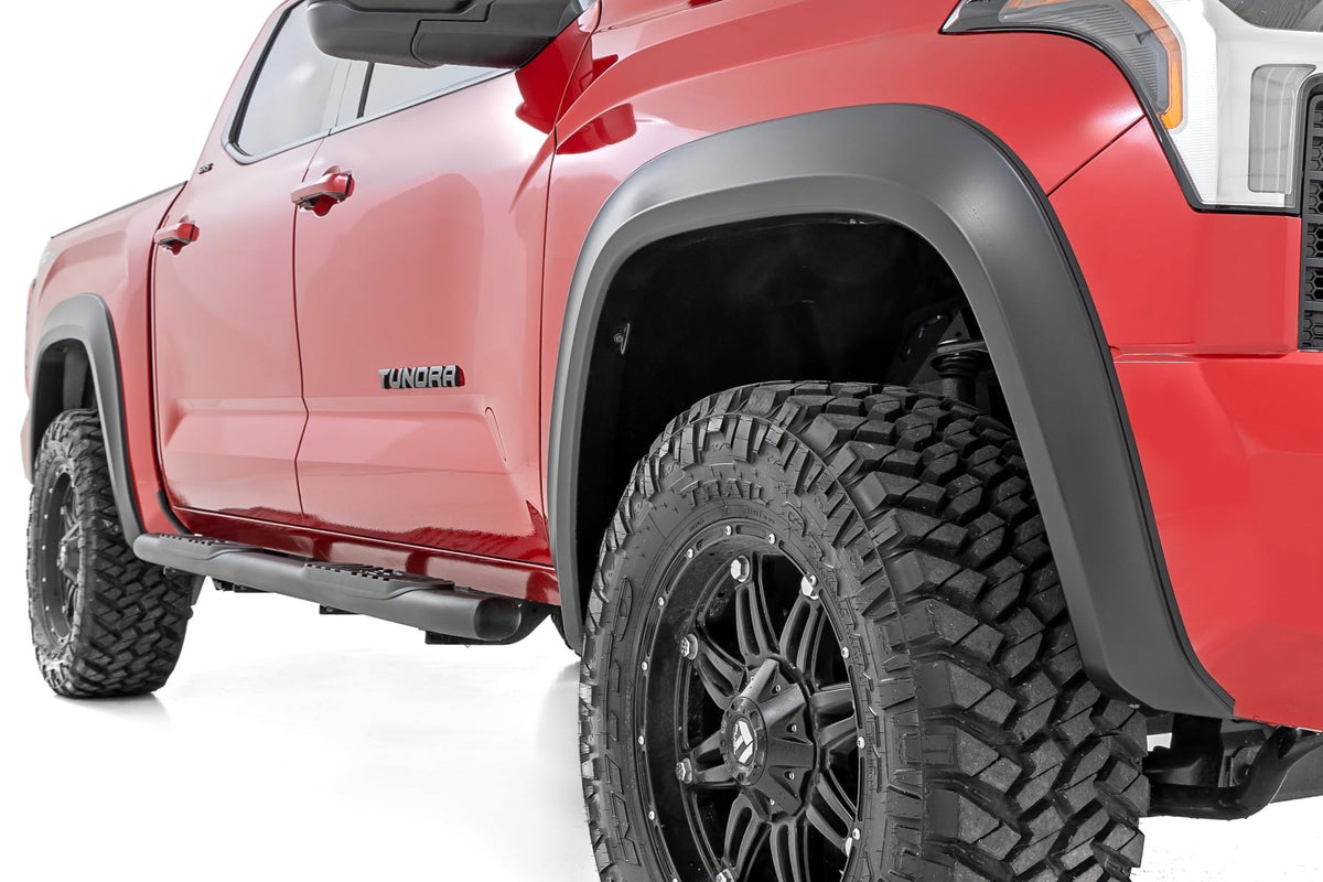 Rough Country - Sport Fender Flares - 1K6 Ice Edge - Toyota Tundra 2WD/4WD (2022-2026) - S-T42211-1K6
