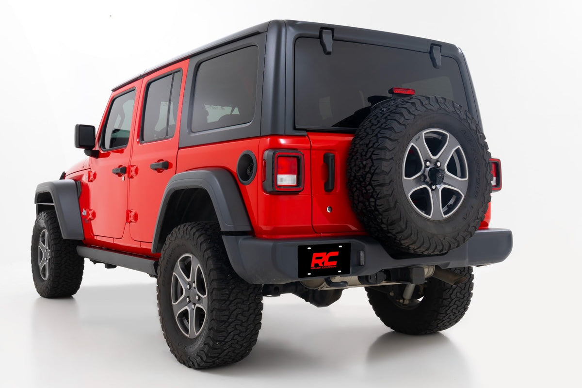Rough Country - Power Running Boards - Dual Electric Motor - 4 Door - Jeep Wrangler JL (2018-2026)