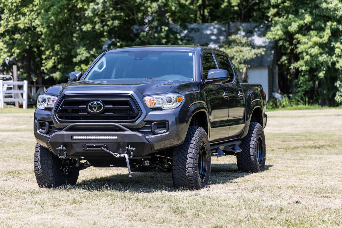 Front Bumper | Hybrid | 20&quot; Blk DRL LED | Toyota Tacoma 2WD/4WD (2016-2023)