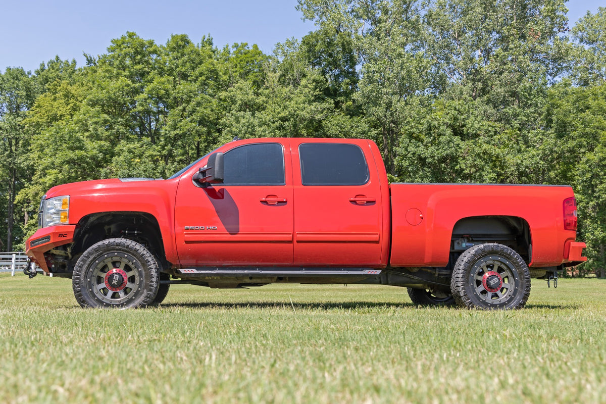 Rough Country - 3.5 Inch Lift Kit - Knuckle - Vertex - Chevy/GMC 2500HD/3500HD (11-19) - 95750RED by Rough Country - close-up