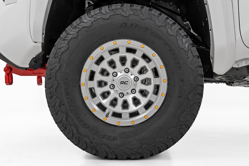 Rough Country - Rough Country 87 Series Wheel - Simulated Beadlock - Full Machine - 17x8.5 - 6x5.5 - +0mm - 87170912C