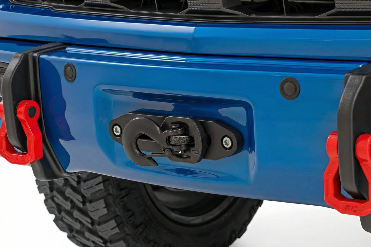 Rough Country - Front FXS Bumper - 12000S - GJV Riptide Blue - Chevy Silverado 1500 (23-26) - 13007-GJV