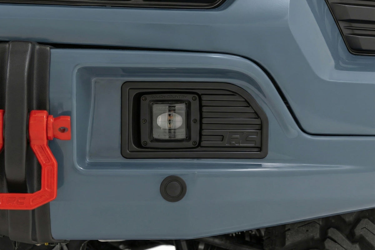 Rough Country - Front FXS Bumper - 12000S - GNO Slate Gray - Chevy Silverado 1500 (23-26) - 13007-GNO
