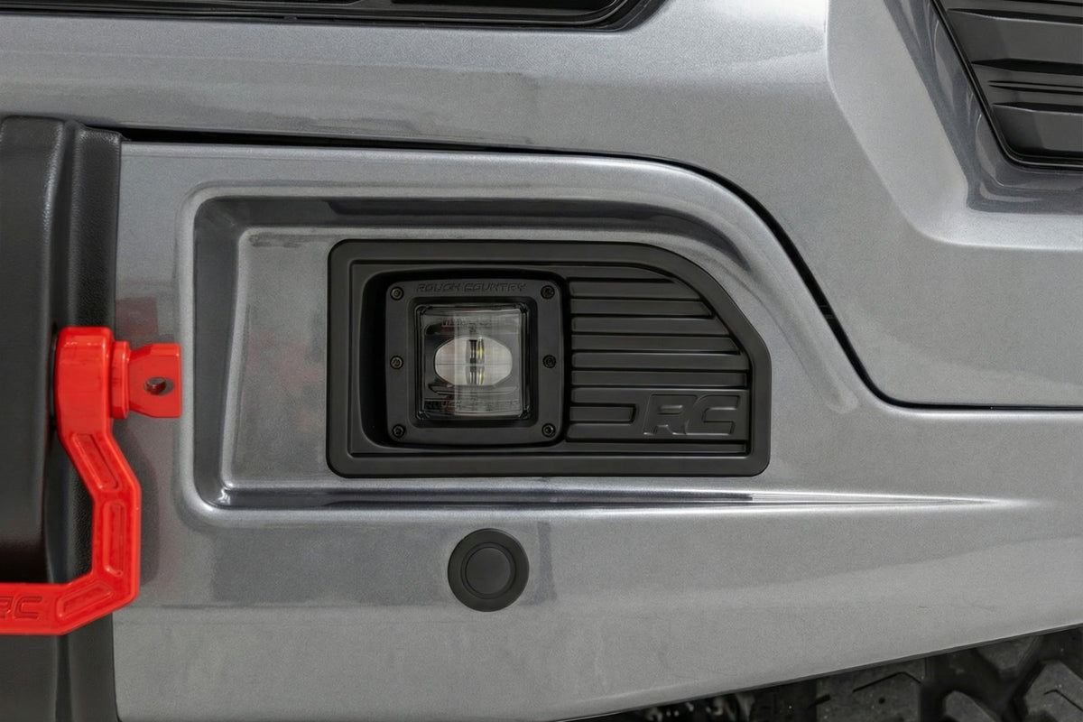 Rough Country - Front FXS Bumper - 12000S - GXD Sterling Grey Metallic - Chevy Silverado 1500 (23-26) - 13007-GXD