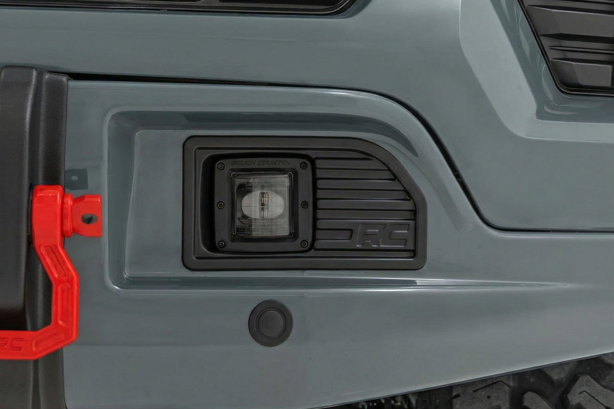 Rough Country - Front FXS Bumper - 12000S - GBD Cypress Gray - Chevy Silverado 1500 (23-26) - 13007-GBD