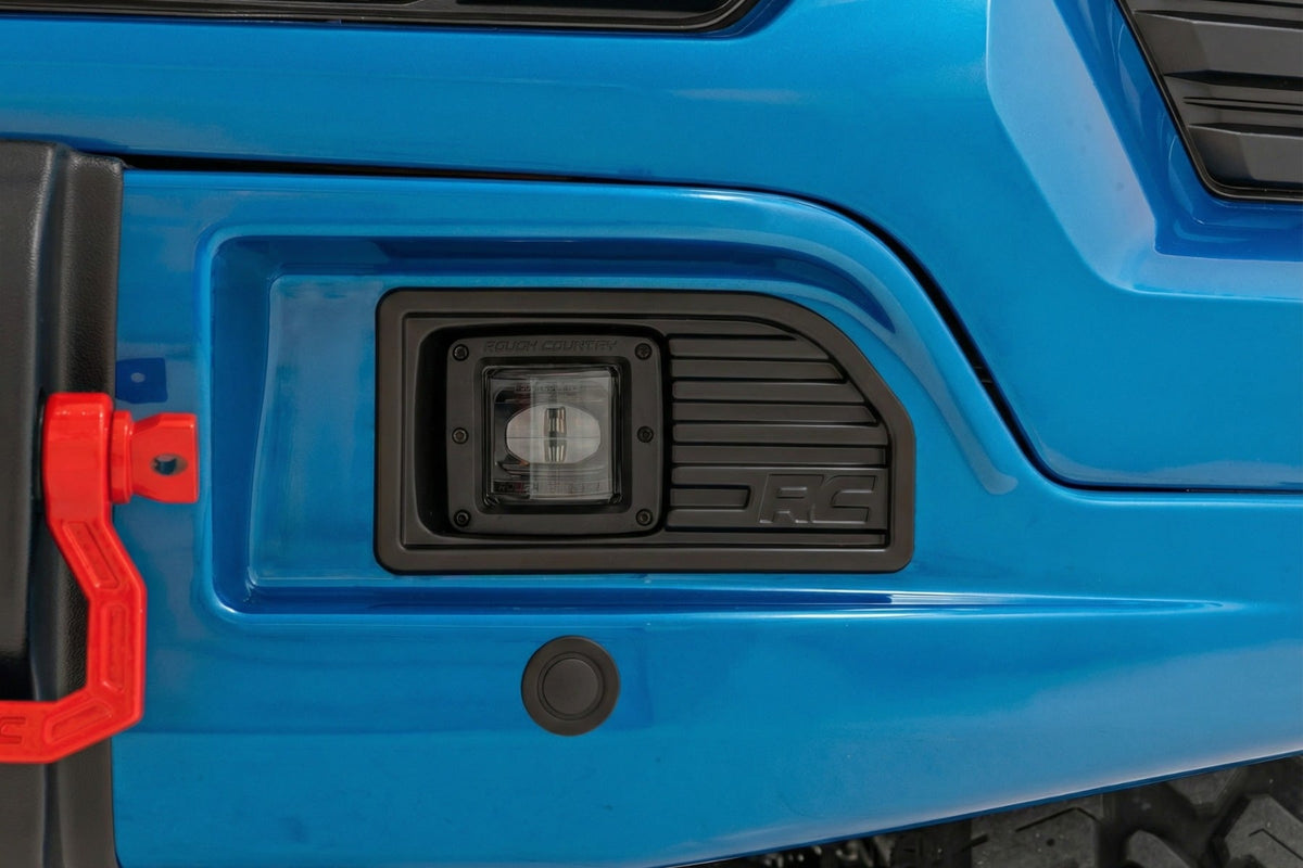 Rough Country - Front FXS Bumper - 12000S - GJV Riptide Blue - Chevy Silverado 1500 (23-26) - 13007-GJV