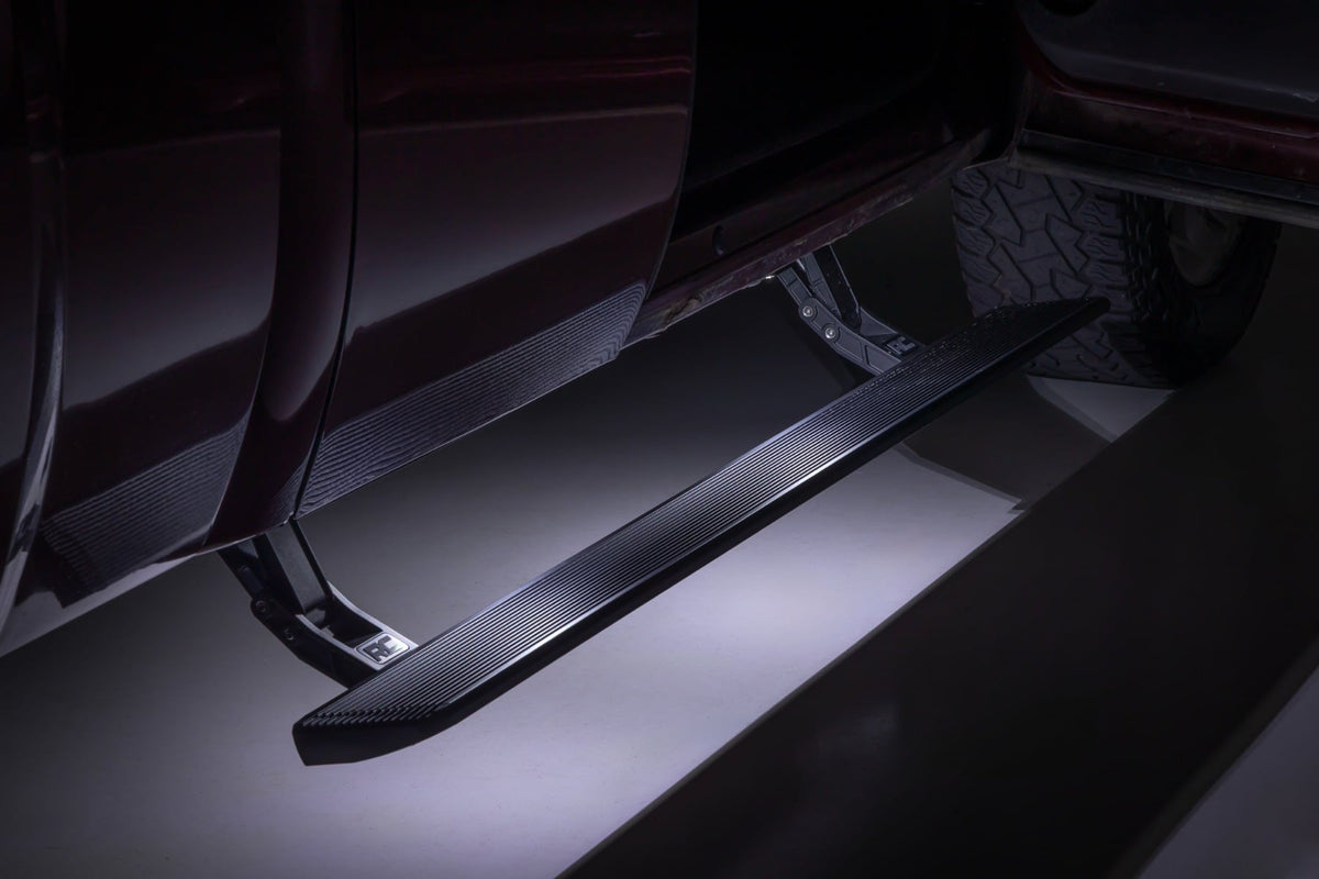 Rough Country - Power Running Boards - HT-Series - Double Cab - Chevy/GMC 1500/2500HD/3500HD (14-18) - ESR51523