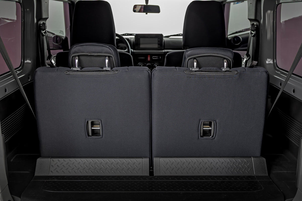 Rough Country - Seat Covers - Front & Rear - Suzuki Jimny (2-Door) (2018-2025) - 91072