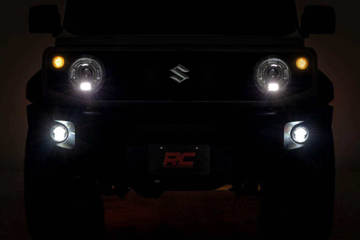 Rough Country - LED Fog Light Kit - EU Approved - Suzuki Jimny (2018-2026)
