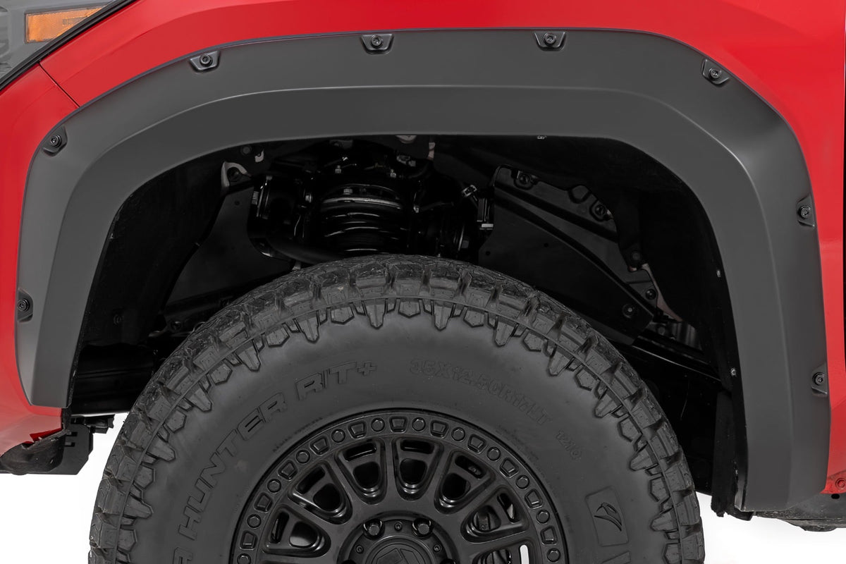 Rough Country - Pocket Fender Flares - 4Z2 Mudbath - Toyota Tacoma 2WD/4WD (2024-2026) - F-T12421-4Z2