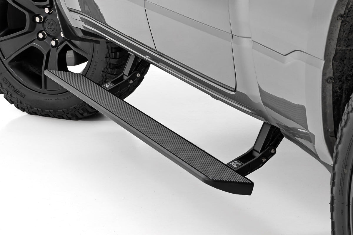 Rough Country - Power Running Boards - HT-Series - Quad Cab - Ram 1500 (19-26)/1500 TRX (21-24) - ESR61925