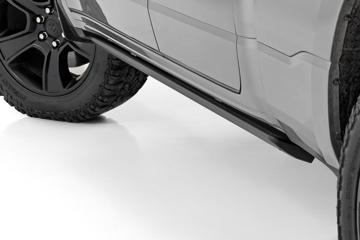 Rough Country - Power Running Boards - HT-Series - Quad Cab - Ram 1500 (19-26)/1500 TRX (21-24) - ESR61925