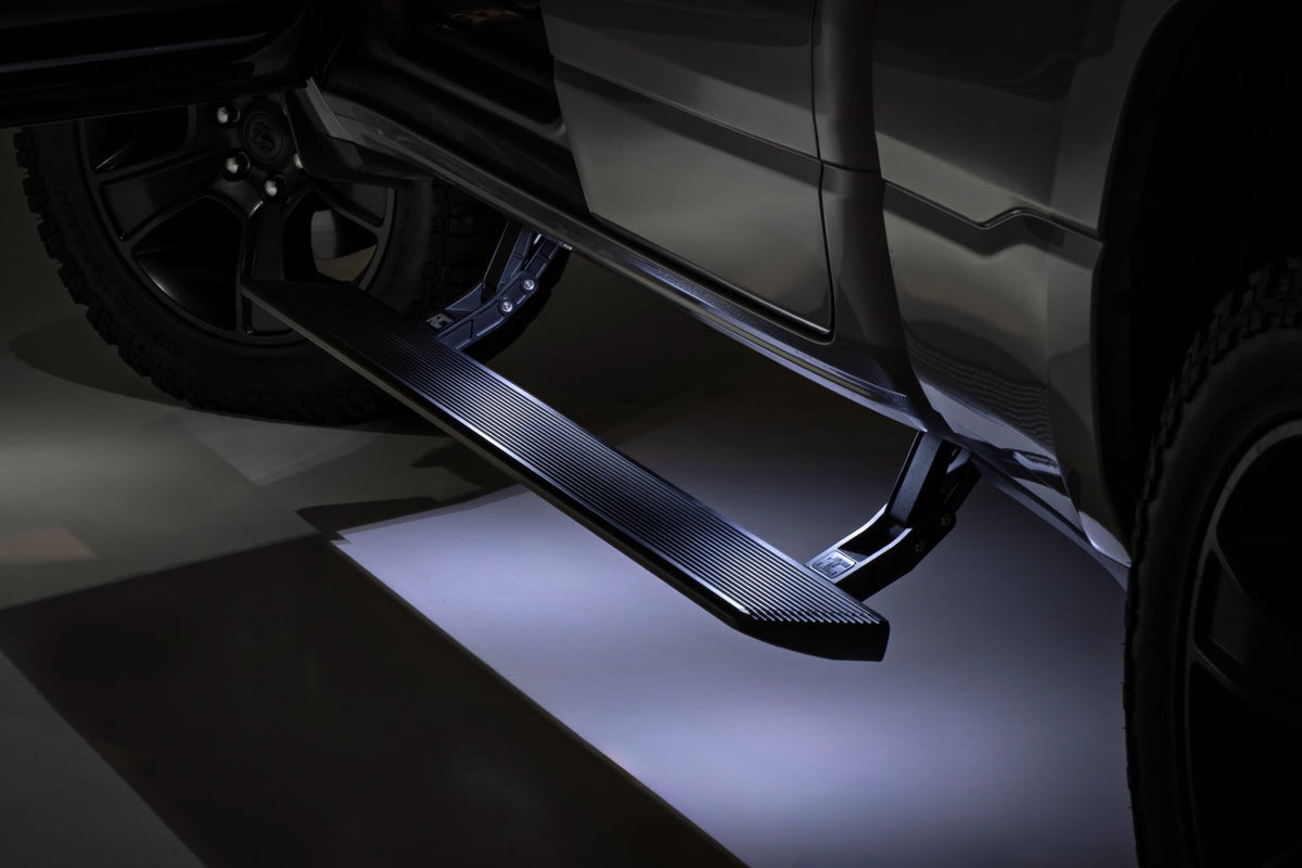 Rough Country - Power Running Boards - HT-Series - Quad Cab - Ram 1500 (19-26)/1500 TRX (21-24) - ESR61925