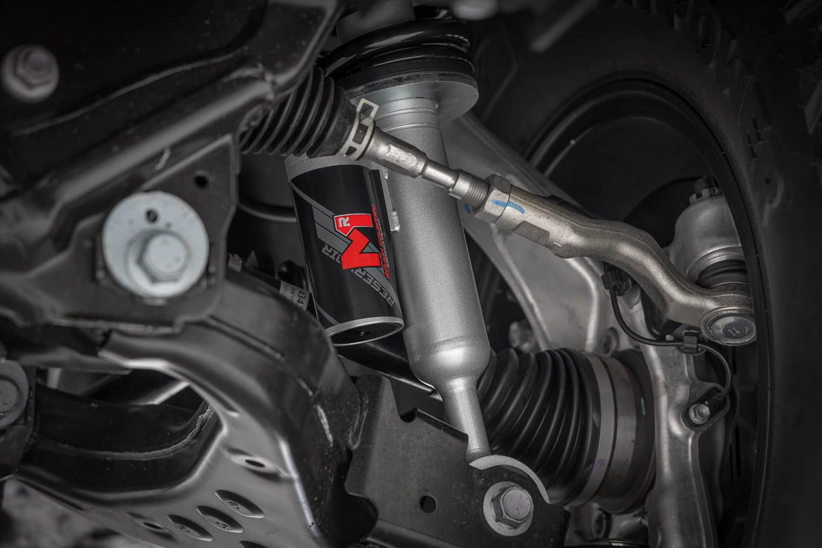 Rough Country - M1R Reservoir Loaded Struts - Adjustable Height - Front - 6 Inch - Toyota Tacoma 4WD (2024-2026) - 684180