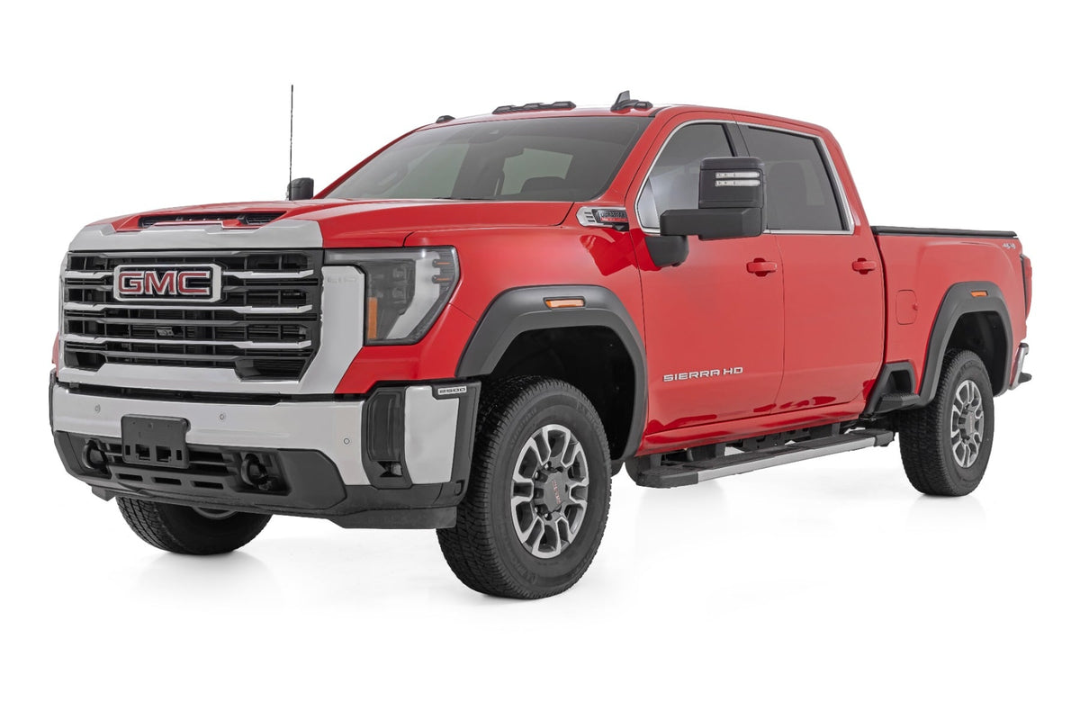 Rough Country - Fender Flares - Sport - GBA Black - GMC Sierra 2500 HD/Sierra 3500 HD (20-25) - S-G11912-GBA by Rough Country