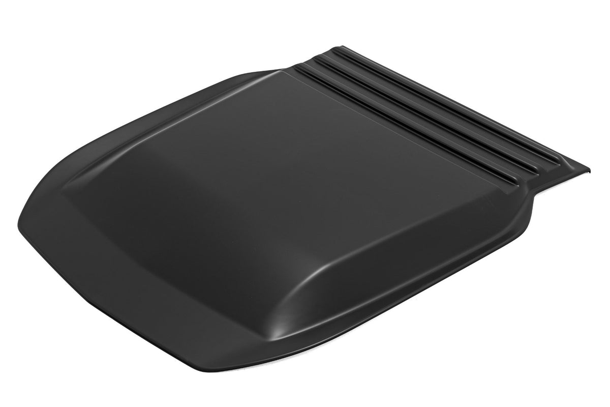 Rough Country - Hood Scoop - GNO Slate Gray - Chevy Silverado 1500 2WD/4WD (2019-2025 & Classic) - HS10010-GNO for 2019-2024 