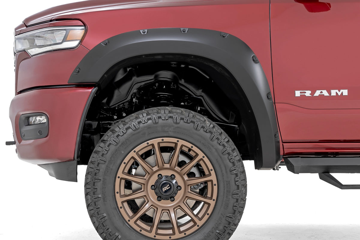 Rough Country - Pocket Fender Flares - PBJ Hydro Blue - Ram 1500 2WD/4WD (2025) - F-D319205-PBJ by Rough Country - alternate 