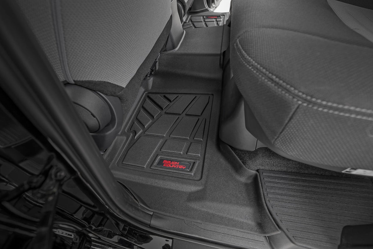 Rough Country - Sure-Fit Floor Mats - Front & Rear & Cargo Mat - Toyota 4Runner (2025) - SM71325 by Rough Country - alternate