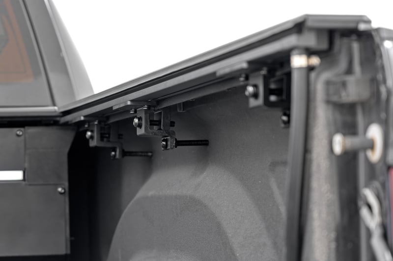 Rough Country - Powered Retractable Bed Cover - 5'7" Bed - Ram 1500 (09-18) 1500 Classic (19-24) - 51309550 by Rough Country 