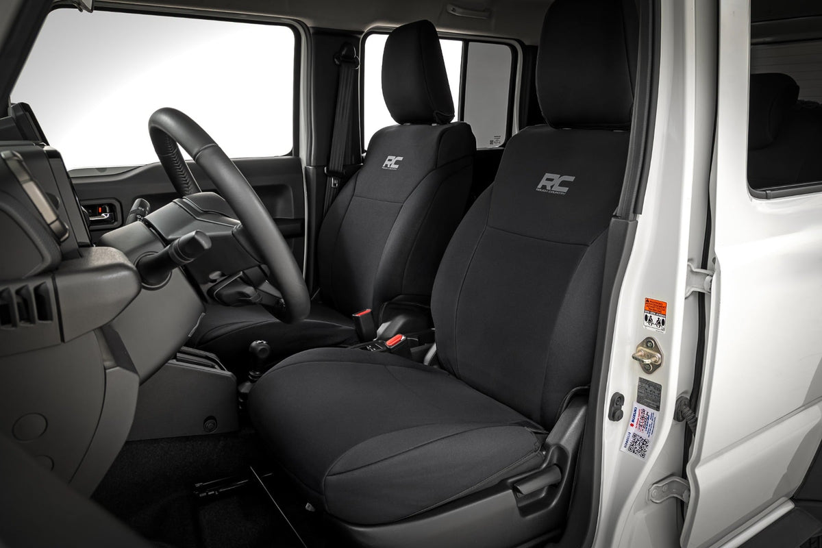 Rough Country - Seat Covers - Front & Rear - Suzuki Jimny (4-Door) (2018-2025)