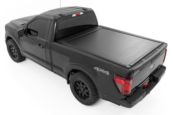 Rough Country - Powered Retractable Bed Cover - 6'7" Bed - Ford F-150 (15-26)/F-150 Lightning (22-26) - 51505650
