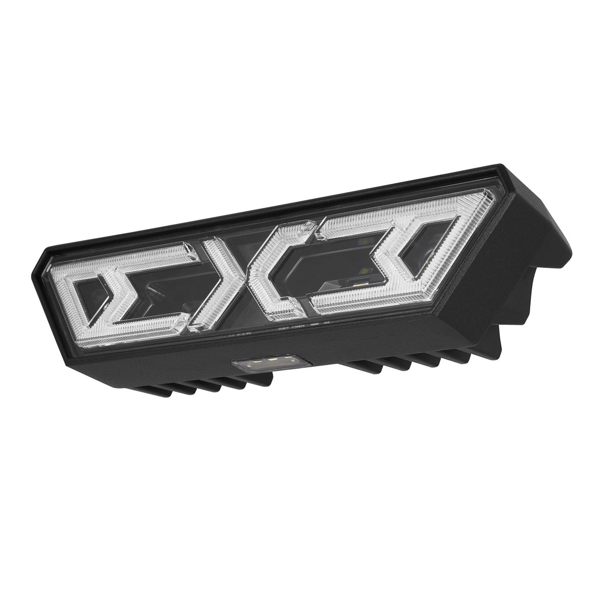AlphaRex Arrow-X  Universal Multi-Functional Off-Road L.E.D Chase Light - Black - 940020 by AlphaRex - front view