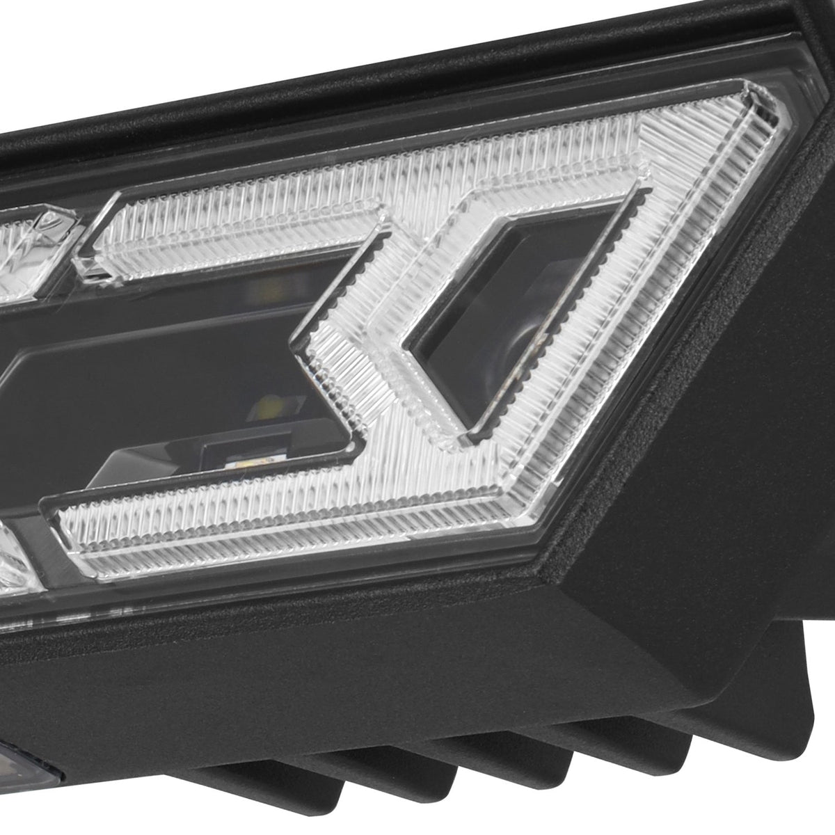 AlphaRex Arrow-X  Universal Multi-Functional Off-Road L.E.D Chase Light - Black - 940020 by AlphaRex - angle view