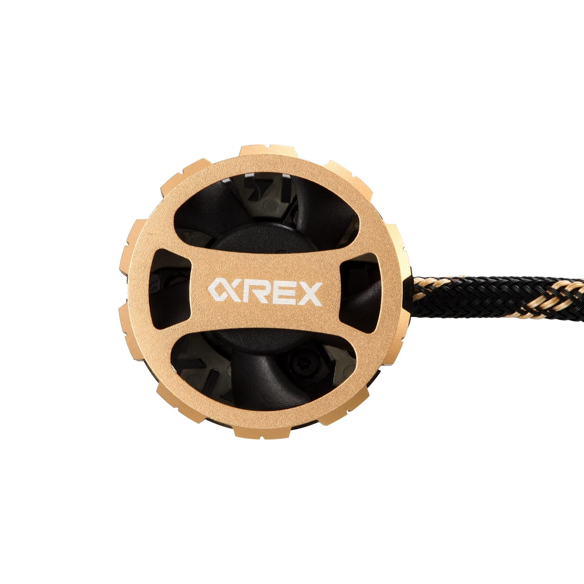 AlphaRex Gold Ammo Panoramic LED Light Bulbs - H7 - 110008 by AlphaRex - side view