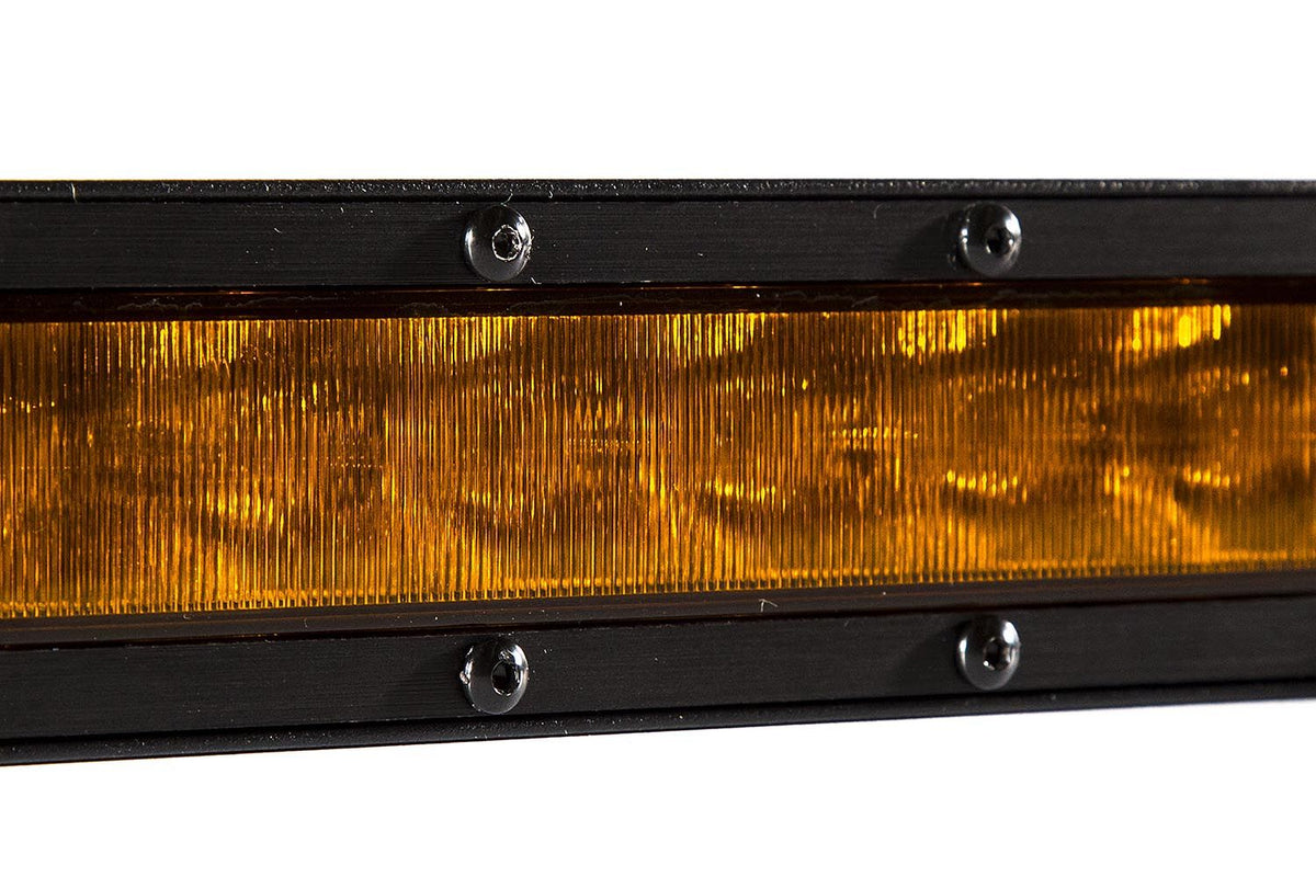Diode Dynamics 30 In LED Light Bar Single Row Straight - Amber Combo Each Stage Series - DD5054