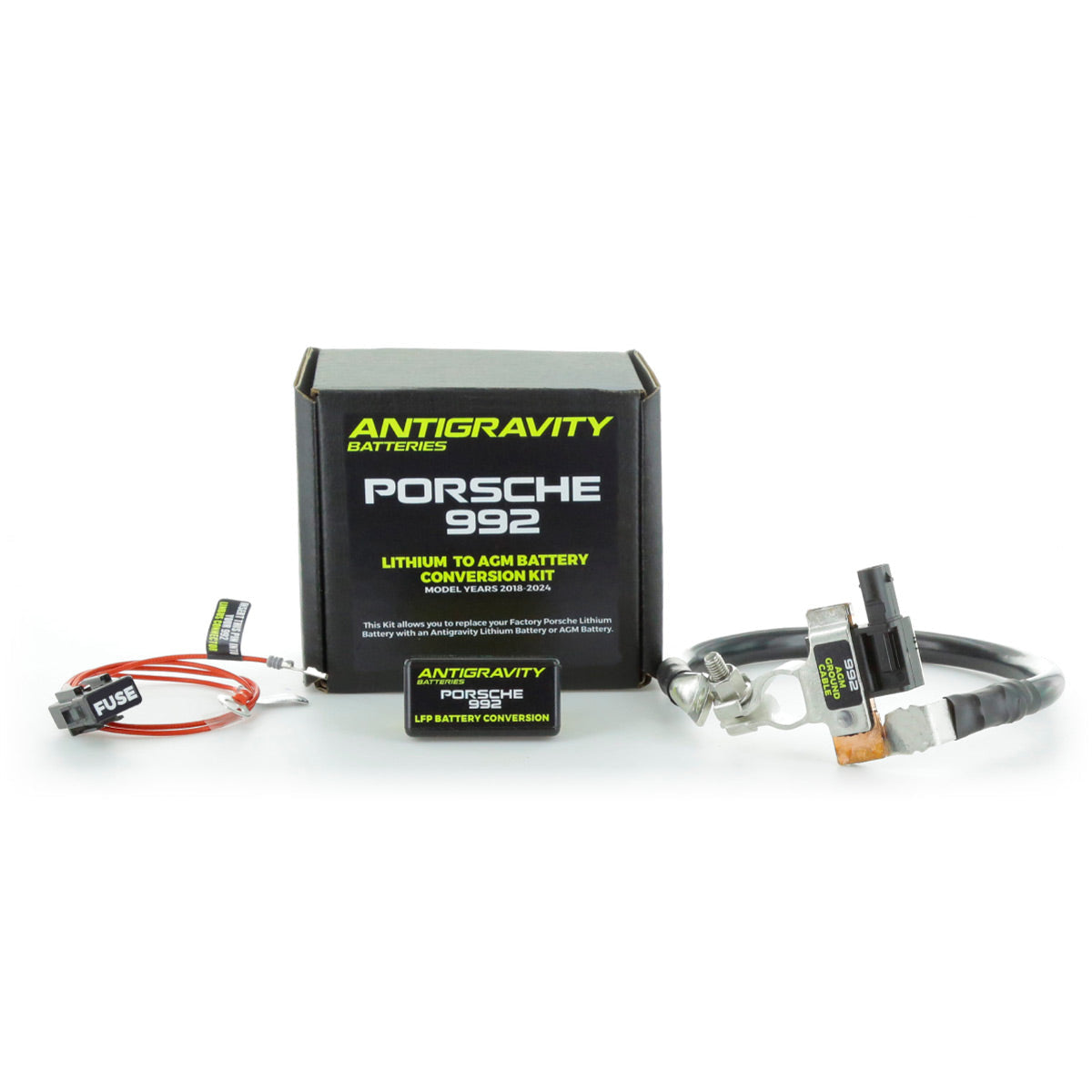 AntiGravity Porsche 992 Lithium Battery Conversion Kit - AG-CON-992