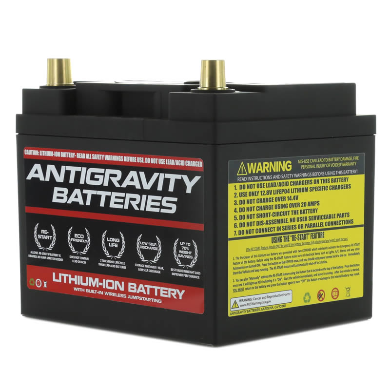 AntiGravity Group-26 Lithium UTV/Car Battery - AG-26-20-RS