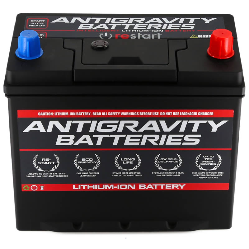 Antigravity Group-51R Lithium Car Battery for 2016-2025 Mazda MX 5 Miata - angle view