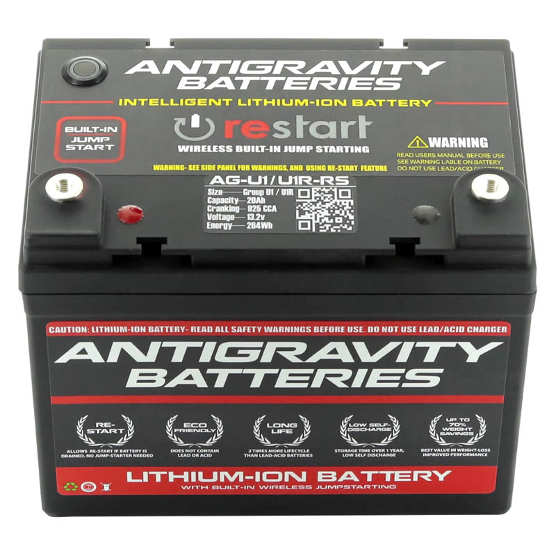AntiGravity Group-U1 / U1R Lithium Auto Battery - AG-U1R-20-RS