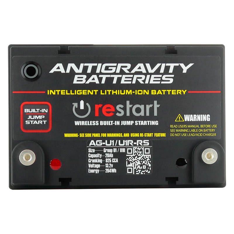AntiGravity Group-U1 / U1R Lithium Auto Battery - AG-U1-20-RS