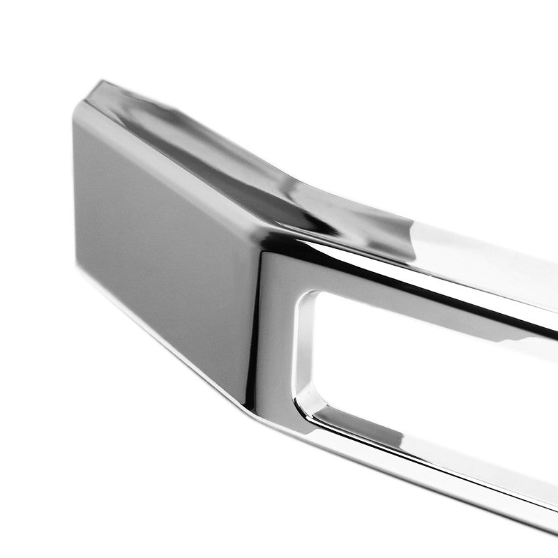 Spec-D Tuning - 2017-2018 Ford F-250/F-350/F-450/F-550 SuperDuty Chrome ABS Grille Overlay - HG-F25017C-MD-GL