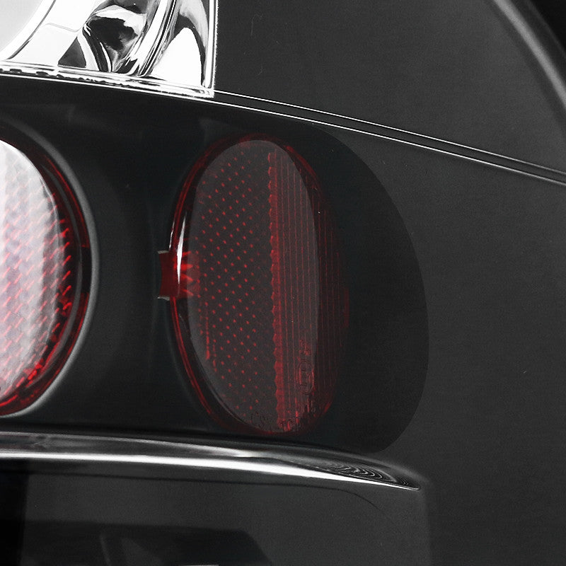 Spec-D Tuning - 2007-2014 Chevrolet Silverado V2 LED Tail Lights (Matte Black Housing/Clear Lens) - LT-SIV07JMLED-V2-TM