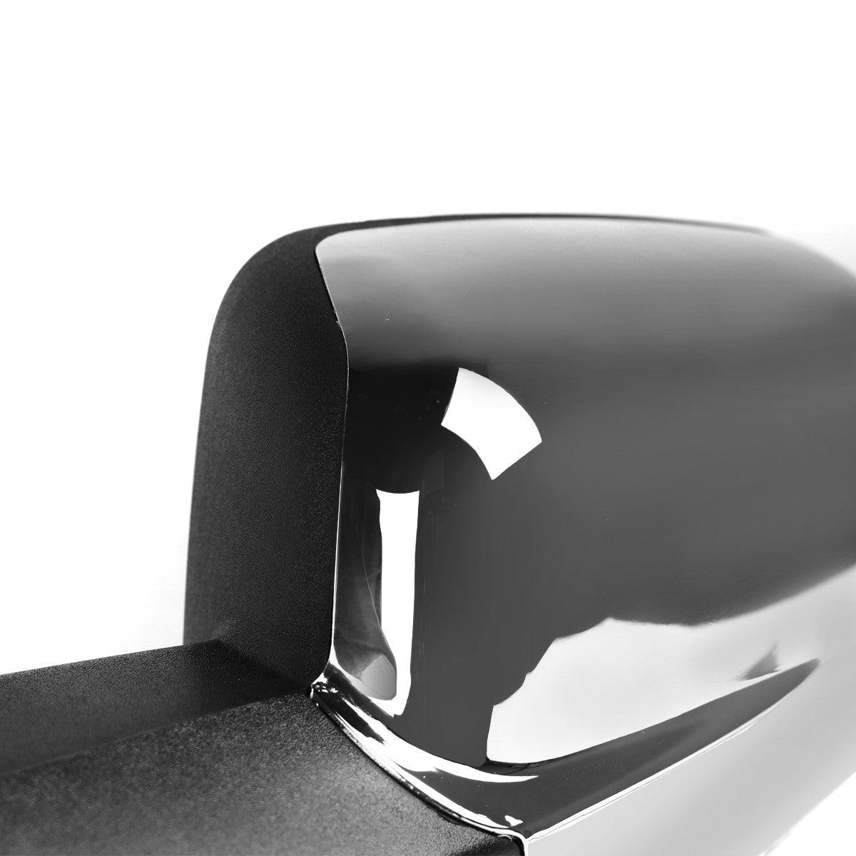 Spec-D Tuning - 2013-2019 Dodge RAM Chrome Power Adjustable, Heated Side Mirror w/ LED Turn Signal & Puddle Light - Driver Side Only - RMV-RAM13CHP-FS-L
