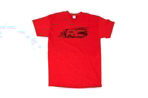 Rough Country T-Shirt | Rough Country Tread | Red | Size 3XL