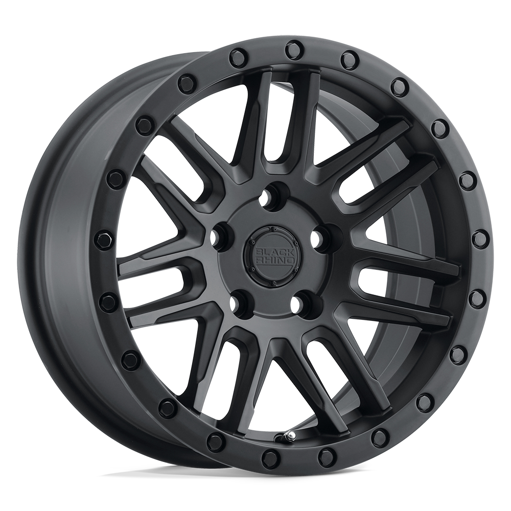 Black Rhino Hard Alloys Arches 20X9.5 6X114.3 +12MM Matte Black