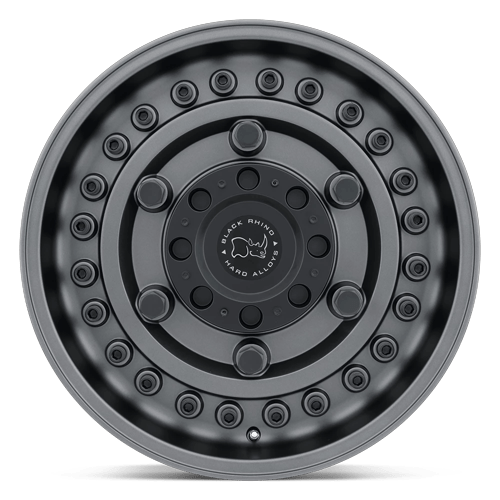 Black Rhino Hard Alloys Armory 17X9.5 5X127/5X139.7/5X139 -18MM Gun Black