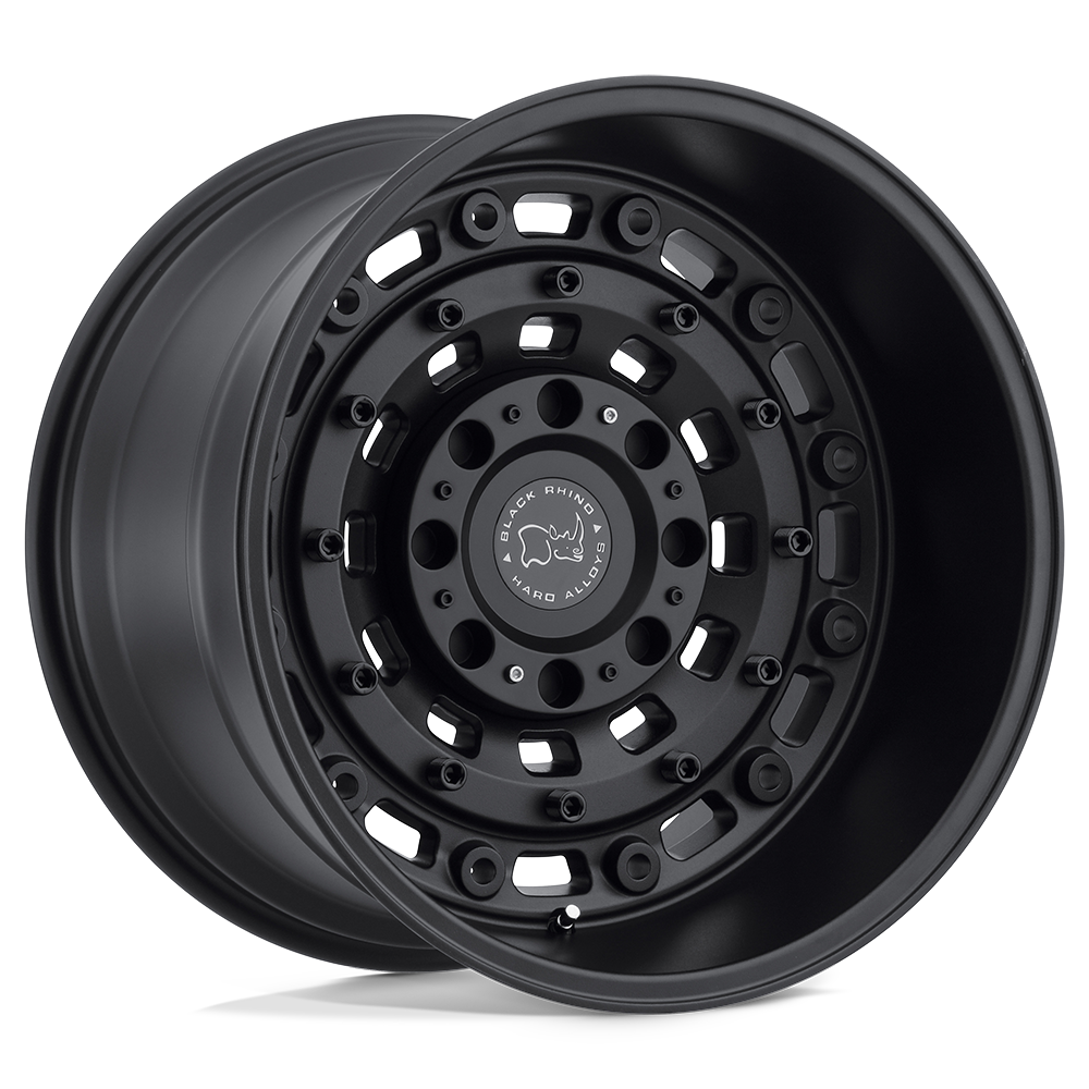 Black Rhino Hard Alloys Arsenal 20X12 5X127/5X139.7/5X139 -44MM Textured Matte Black