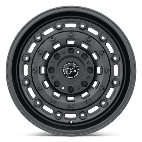 Black Rhino Hard Alloys Arsenal 16X8 BLANK -10MM Textured Matte Black