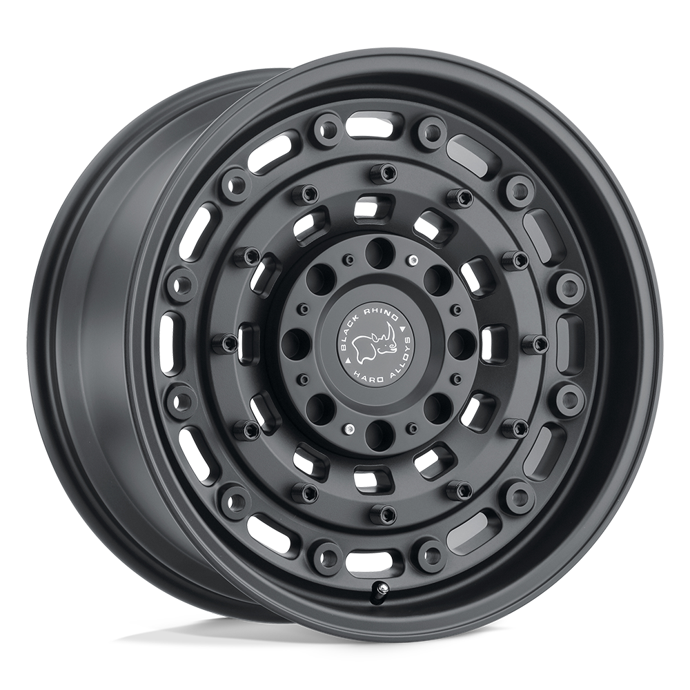Black Rhino Hard Alloys Arsenal 20X12 8X165.1 -44MM Textured Matte Black
