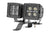 LED Light Kit | Quad | Cowl Mount | 2" Black | Amber DRL | Jeep Gladiator JT/Wrangler JL (18-24)
