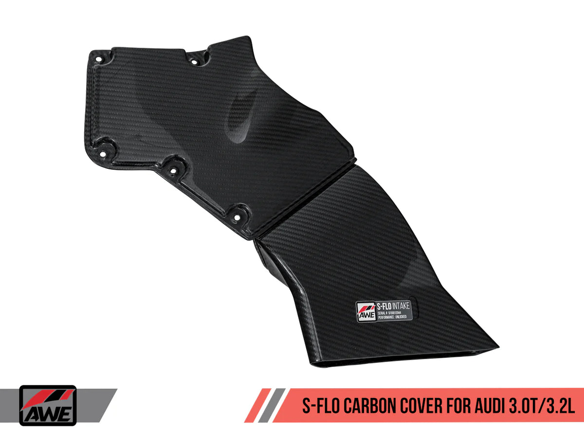 AWE Tuning Audi S-FLO Carbon Intake for B8 3.0T / 3.2L - 2660-13028